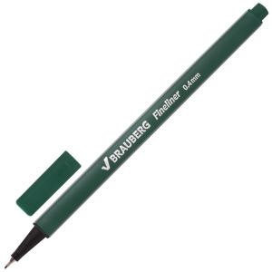Ручка капиллярная зеленая BRAUBERG "Aero" Арт. 142251 ― Кнопкару. Саранск