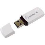 Память Smart Buy "Paean" 16GB, USB 2.0 Flash Drive, белый. SB16GBPN-W, 248793