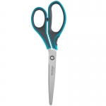 Ножницы 23 см, пластиковые ручки, цвет синий, "Smart tech"  Berlingo. Арт. DNn_23025_b