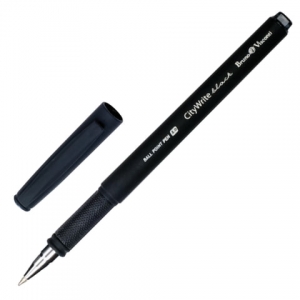 Ручка шариковая неавтоматическая CityWrite.BLACK 1.0мм, СИНЯЯ 20-0015. 572168 ― Кнопкару. Саранск