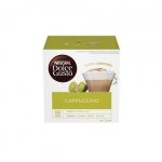 Капсулы для кофемашин NESCAFE Dolce Gusto Cappuccino, натуральный кофе 8 шт. х 8 г, молочные капсулы 8 шт. х 17 г. Арт. 5219849