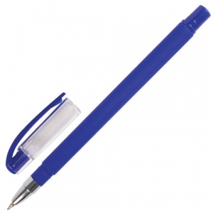 Ручка шариковая синяя 0.7мм BRAUBERG "Matt" Арт. 142486 ― Кнопкару. Саранск