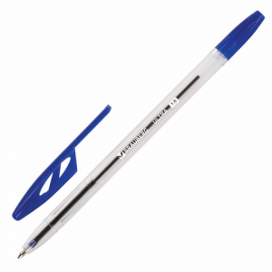 Ручка шариковая синяя 1мм BRAUBERG "ULTRA" Арт. 143558 ― Кнопкару. Саранск