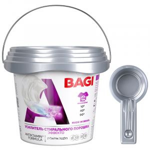 Усилитель стирального порошка Bagi "Эффекто", для белых вещей, концентрированный, 400г. Арт. T-208689-0 ― Кнопкару. Саранск