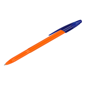 Ручка шариковая СТАММ "555 Orange" синяя, 0,7мм. РШ205, 324127 ― Кнопкару. Саранск