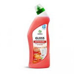 Чистящий гель для ванны и туалета GLOSS  "Gloss coral", гель 750 мл. 125547