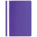 Скоросшиватель пластиковый STAFF, А4, 100/120 мкм, фиолетовый. 229237