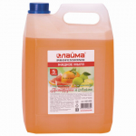 Мыло жидкое 5 л, ЛАЙМА PROFESSIONAL, "Грейпфрут и Лайм". 601432