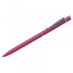 Ручка шариковая Berlingo "Golden Classic" синяя, 0,7мм, корпус розовый/хром, поворот, пластик. футляр. CPs_73012, 209383 ― Кнопкару. Саранск