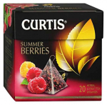 Чай Curtis "Summer Berries" фруктовый в пирамидках, 20 шт. 