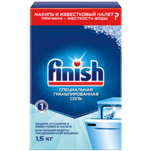 Соль специальная для посудомоечной машины Finish, 1,5кг. 8594002682736 ― Кнопкару. Саранск