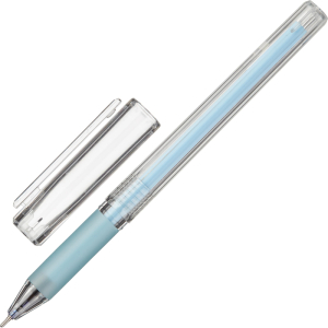 Ручка шариковая синяя 0,7мм Deli "Arris", грип. Арт. 1407943 ― Кнопкару. Саранск