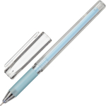 Ручка шариковая синяя 0,7мм Deli "Arris", грип. Арт. 1407943