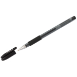 Ручка гелевая OfficeSpace "TC-Grip" черная, 0,5мм, грип. 260061
