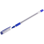 Ручка шариковая OfficeSpace "School" синяя, 1,0мм, грип, на масляной основе. OBGP_1870, 197503