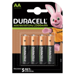 Аккумулятор Duracell AA (HR06) 2500mAh 4BL. 5000394098664, 259771