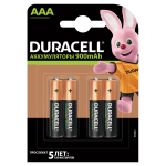 Аккумулятор Duracell AAA (HR03) 900mAh 4BL. 5000394098350, 280487