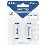 Аккумулятор Smartbuy AAA (HR03) 800mAh 2BL. SBBR-3A02BL800, 321344