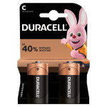 Батарейка Duracell Basic C (LR14) алкалиновая, 2BL. 5000394052529, 176949