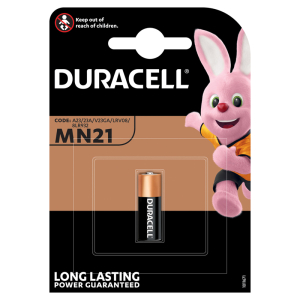 Батарейка Duracell MN21 (23A) 12V алкалиновая, 1BL. 5000394011212, 239293 ― Кнопкару. Саранск