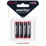 Батарейка SmartBuy AAA (R03) солевая, BC4. SBBZ-3A04B, 257858