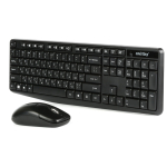 Комплект беспроводной клавиатура + мышь Smartbuy ONE, USB, черный. SBC-235380AG-K, 308170