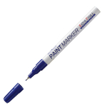 Маркер-краска MunHwa "Extra Fine Paint Marker" синяя, 1мм, нитро-основа. EFPM-02, 260037