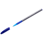 Ручка шариковая Cello "Office Grip" синяя, 0,7мм, грип, штрих-код. 353, 293053