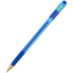 Ручка шариковая MunHwa "MC Gold" синяя, 0,7мм, грип, штрих-код. BMC07-02, 229550