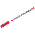 Ручка шариковая Schneider "Tops 505 M" красная, 1,0мм, прозрачный корпус. 150602, 255652