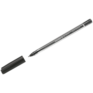 Ручка шариковая Schneider "Tops 505 M" черная, 1,0мм, прозрачный корпус. 150601, 255651 ― Кнопкару. Саранск