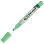 Маркер меловой MunHwa "Chalk Marker" зеленый, 3мм, спиртовая основа, пакет. CM-04, 227222