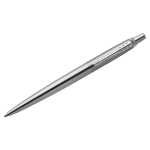 Ручка шариковая Parker "Jotter Stainless Steel CT" синяя, 1,0мм, кнопочн., подарочная упаковка. 142378