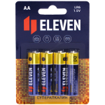 Батарейка Eleven SUPER AA (LR6) алкалиновая, BC4.301756