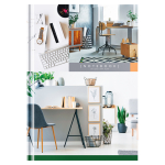 Бизнес-блокнот А5, 80л., OfficeSpace "Офис. Own style", глянцевая ламинация.ББ5т80_34093,307014