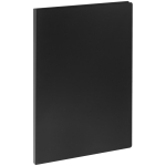 Папка с боковым зажимом СТАММ А4, 14мм, 500мкм, пластик, черная. ММ-32216, 343153