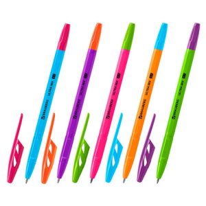 Ручка шариковая BRAUBERG "ULTRA MIX", СИНЯЯ, узел 0,7 мм, чернила ГЕРМАНИЯ, наконечник ШВЕЙЦАРИЯ, 143567 ― Кнопкару. Саранск