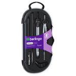 Готовальня Berlingo "Expert", 8 предметов, циркуль 135мм, пластиковый футляр. DS_00808, 231680