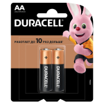 Батарейка Duracell Basic AA (LR06) алкалиновая, 2BL. 5000394115965, 275851