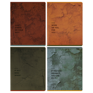 Тетрадь 48л., А5, клетка BG "Cтена", тиснение. Т5ск48_т 06758, 385373 ― Кнопкару. Саранск