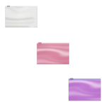 Zip-пакет пластиковый ErichKrause Glossy Candy, Card size, полупрозрачный, ассорти.54993
