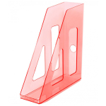 Лоток для бумаг вертикальный СТАММ "Актив", розовый.ЛТ517,324053