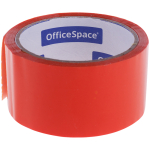 Клейкая лента упаковочная OfficeSpace, 48мм*40м, 45мкм, оранжевая. КЛ_6289,212006