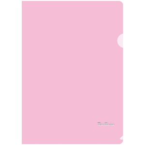 Папка-уголок Berlingo "Starlight", А4, 180мкм, прозрачная розовая, индив. ШК. AGp_04112,268388 ― Кнопкару. Саранск