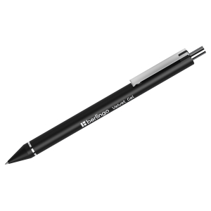 Ручка гелевая автоматическая Berlingo "Velvet gel" черная, 0,5мм. CGm_50065,340070 ― Кнопкару. Саранск