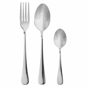 Набор столовых приборов STANDARD 18 шт., 6 персон серебристый нержавеющая сталь, гофрокартон, DASWERK (ДАСВЕРК), 881141, 609074 ― Кнопкару. Саранск