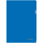 Папка-уголок Berlingo, А4, 180мкм, непрозрачная, синяя. AGp_04402,298255