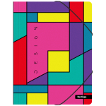 Папка на резинке Berlingo "Color Block" А4, 600мкм, с рисунком. FB4_A4S03,338432