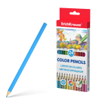 Цветные карандаши шестигранные ErichKrause  24 цвета.49884