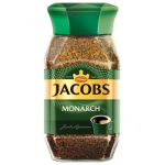 Кофе растворимый JACOBS "Monarch", сублимированный, 190 г, стеклянная банка. 620104